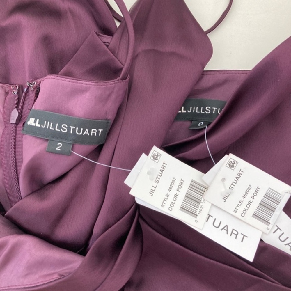 JILL JILL STUART Side Draped Jumpsuit - Picture 4 of 8